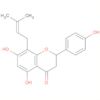 4H-1-Benzopyran-4-one,2,3-dihydro-5,7-dihydroxy-2-(4-hydroxyphenyl)-8-(3-methyl-2-butenyl)-