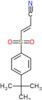 (2E)-3-[(4-terc-butilfenil)sulfonil]prop-2-enenitrilo