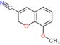 8-methoxy-2H-chromene-3-carbonitrile
