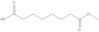 1-Methyl octanedioate