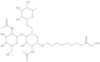 8-Methoxycarbonyloctyl2-acetamido-4-O-(2-acetamido-2-deoxy-b-D-glucopyranosyl)-2-deoxy-6-O-(a-L-fu…