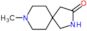 8-methyl-2,8-diazaspiro[4.5]decan-3-one