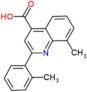 8-methyl-2-(2-methylphenyl)quinoline-4-carboxylic acid