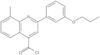 8-Methyl-2-(3-propoxyphenyl)-4-quinolinecarbonyl chloride