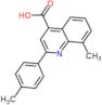 8-Methyl-2-(4-methylphenyl)-4-quinolinecarboxylic acid