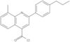 8-Methyl-2-(4-propylphenyl)-4-chinolincarbonylchlorid