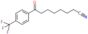 8-oxo-8-[4-(trifluoromethyl)phenyl]octanenitrile