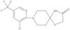 8-[3-Chloro-5-(trifluoromethyl)-2-pyridinyl]-1-thia-4,8-diazaspiro[4.5]decan-3-one