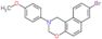 8-bromo-2-(4-methoxyphenyl)-2,3-dihydro-1H-naphtho[1,2-e][1,3]oxazine