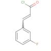 2-Propenoyl chloride, 3-(3-fluorophenyl)-