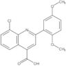 8-Chloro-2-(2,5-dimethoxyphenyl)-4-quinolinecarboxylic acid