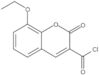 8-Ethoxy-2-oxo-2H-1-benzopyran-3-carbonyl chloride