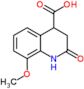 8-methoxy-2-oxo-3,4-dihydro-1H-quinoline-4-carboxylic acid