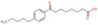 η-Oxo-4-pentylbenzeneoctanoic acid