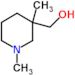 (1,3-dimethyl-3-piperidyl)methanol