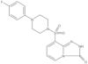 8-[[4-(4-Fluorophenyl)-1-piperazinyl]sulfonyl]-1,2,4-triazolo[4,3-a]pyridin-3(2H)-one