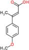 (2E)-3-(4-methoxyphenyl)but-2-enoic acid