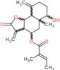 6-hydroxy-5a-methyl-3,9-dimethylidene-2-oxododecahydronaphtho[1,2-b]furan-4-yl (2E)-2-methylbut-2-…