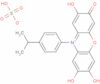 3H-Xanthen-3-one, 9-[4-(dimethylamino)phenyl]-2,6,7-trihydroxy-, sulfate (1:1) (salt)