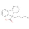 9H-Fluorene-9-carboxylic acid, 9-(4-bromobutyl)-