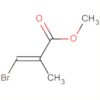 2-Propenoic acid, 3-bromo-2-methyl-, methyl ester, (E)-