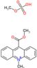 methyl hydrogen sulfate; methyl 10-methylacridin-10-ium-9-carboxylate