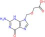 9-Carboxymethoxymethylguanine