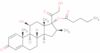 Pregna-1,4-diene-3,20-dione, 9-chloro-11,21-dihydroxy-16-methyl-17-[(1-oxopentyl)oxy]-, (11β,16β)-