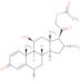 (6alpha,11beta,16alpha)-9-chloro-6-fluoro-11-hydroxy-16-methyl-3,20-dioxopregna-1,4-dien-21-yl ace…