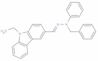 9-Ethyl-9H-carbazole-3-carboxaldehyde 2-phenyl-2-(phenylmethyl)hydrazone