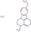 9-methoxy-4-methyl-2,4,5,6-tetrahydro-1H-3,4,6a-triazafluoranthene hydrochloride (1:1)