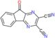 9-oxo-9H-indeno[1,2-b]pyrazine-2,3-dicarbonitrile