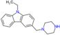 9-ethyl-3-(piperazin-1-ylmethyl)-9H-carbazole