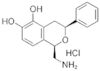 1H-2-Benzopyran-5,6-diol, 1-(aminomethyl)-3,4-dihydro-3-phenyl-, hydrochloride (1:1), (1R,3S)-rel-