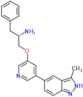 (2S)-1-{[5-(3-Methyl-2H-indazol-5-yl)-3-pyridinyl]oxy}-3-phenyl-2-propanamine