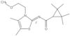 N-[3-(2-methoxyethyl)-4,5-dimethyl-1,3-thiazol-2-ylidene]-2,2,3,3-tetramethylcyclopropane-1-carboxamide