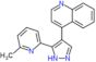 4-[5-(6-methylpyridin-2-yl)-1H-pyrazol-4-yl]quinoline