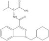 N-​[(1S)​-​1-​(aminocarbonyl)​-​2-​methylpropyl]​-​1-​(cyclohexylmethyl)​-1H-​Indazole-​3-​carboxamide