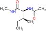 N~2~-acetyl-N-methyl-L-isoleucinamide