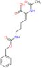 N~2~-acetyl-N~6~-[(benzyloxy)carbonyl]lysine