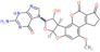 (6aS,9R,9aR)-8-(2-amino-6-oxo-3,6-dihydro-7H-purin-7-yl)-9-hydroxy-4-methoxy-2,3,6a,8,9,9a-hexah...