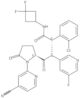 Glycinamide, 1-(4-cyano-2-pyridinyl)-5-oxo-<span class="text-smallcaps">L</span>-prolyl-2-(2-chlorophenyl)-N-(3,3-difluorocyclobutyl)-N<sup>2</sup>-(5-fluoro-3-pyridinyl)-, (2S)-
