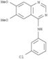 4-Quinazolinamine,N-(3-chlorophenyl)-6,7-dimethoxy-