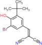 (3-bromo-5-tert-butyl-4-hydroxybenzylidene)propanedinitrile