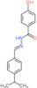 4-Hydroxybenzoic acid 2-[[4-(1-methylethyl)phenyl]methylene]hydrazide