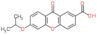 9-oxo-6-(propan-2-yloxy)-9H-xanthene-2-carboxylic acid