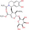 Methyl (2S,3R,4S)-4-[[(1R)-2-acetyl-1,2,3,4-tetrahydro-6,7-dihydroxy-1-isoquinolinyl]methyl]-3-eth…