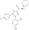 1-(2,4-Diclorofenil)-5-(4-iodofenil)-4-metil-N-1-piperidinil-1H-pirazol-3-carboxamida