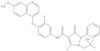 N-[3-Fluoro-4-[(7-methoxyquinolin-4-yl)oxy]phenyl]-1-(2-hydroxy-2-methylpropyl)-5-methyl-3-oxo-2-phenyl-2,3-dihydro-1H-pyrazole-4-carboxamide