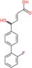 (2E)-4-(2'-fluorobiphenyl-4-yl)-4-hydroxybut-2-enoic acid